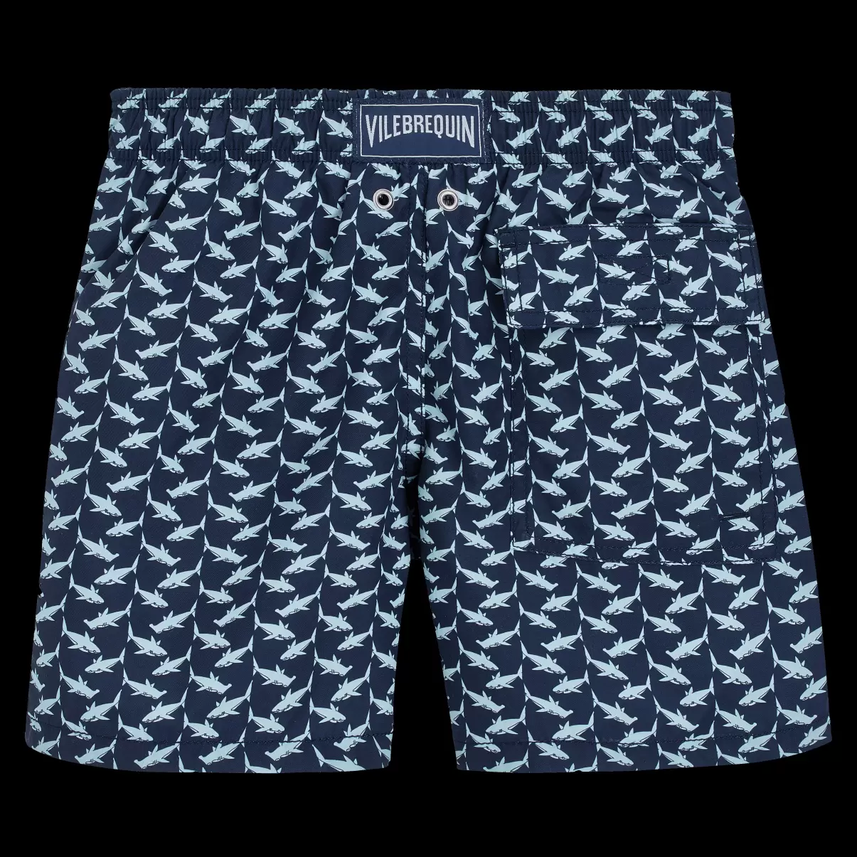 Vilebrequin Precios De Lanzamiento Azul Marino / Azul Boys Swim Shorts Net Sharks Hombre Padre Y Hijo - 1