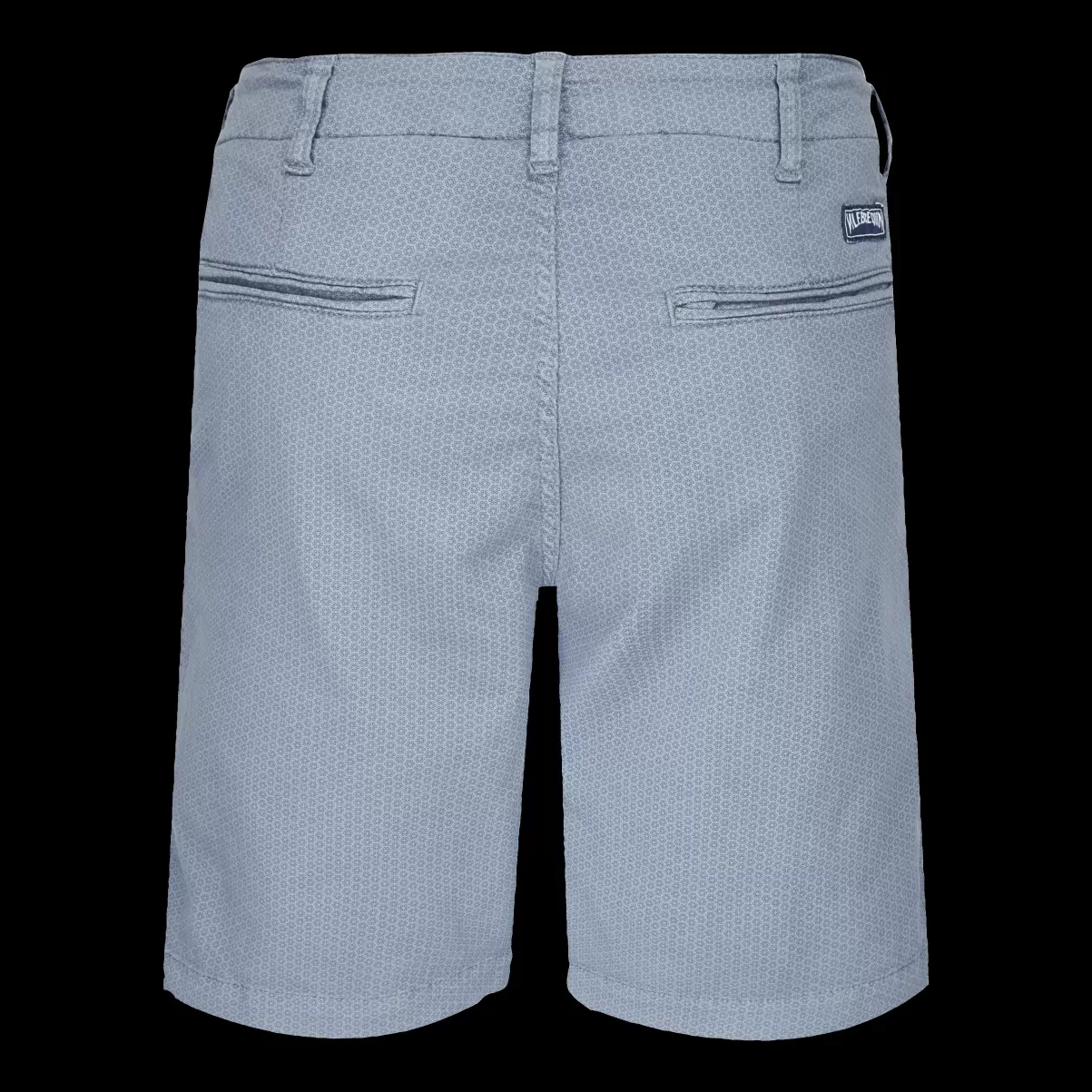 Hombre Vilebrequin Gris Metalico / Gris Shorts Autorización Bermudas Tipo Pantalones Chinos Para Hombre Con El Estampado Micro Flowers - 4