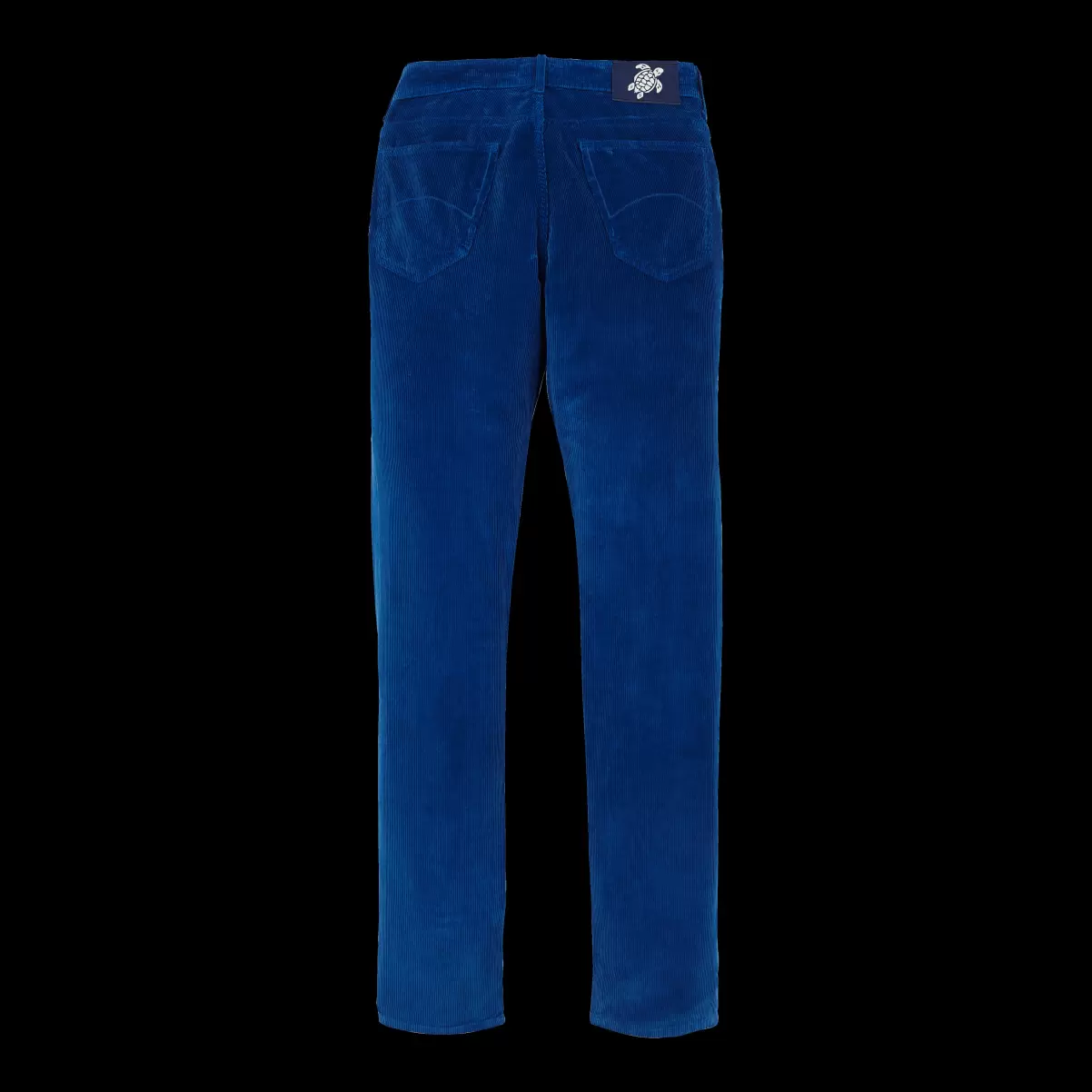 Hombre Pantalones De Pana De 1500 Líneas Con Cinco Bolsillos Para Hombre Pantalones Vilebrequin Batik Azul / Azul Precio De Promoción - 4