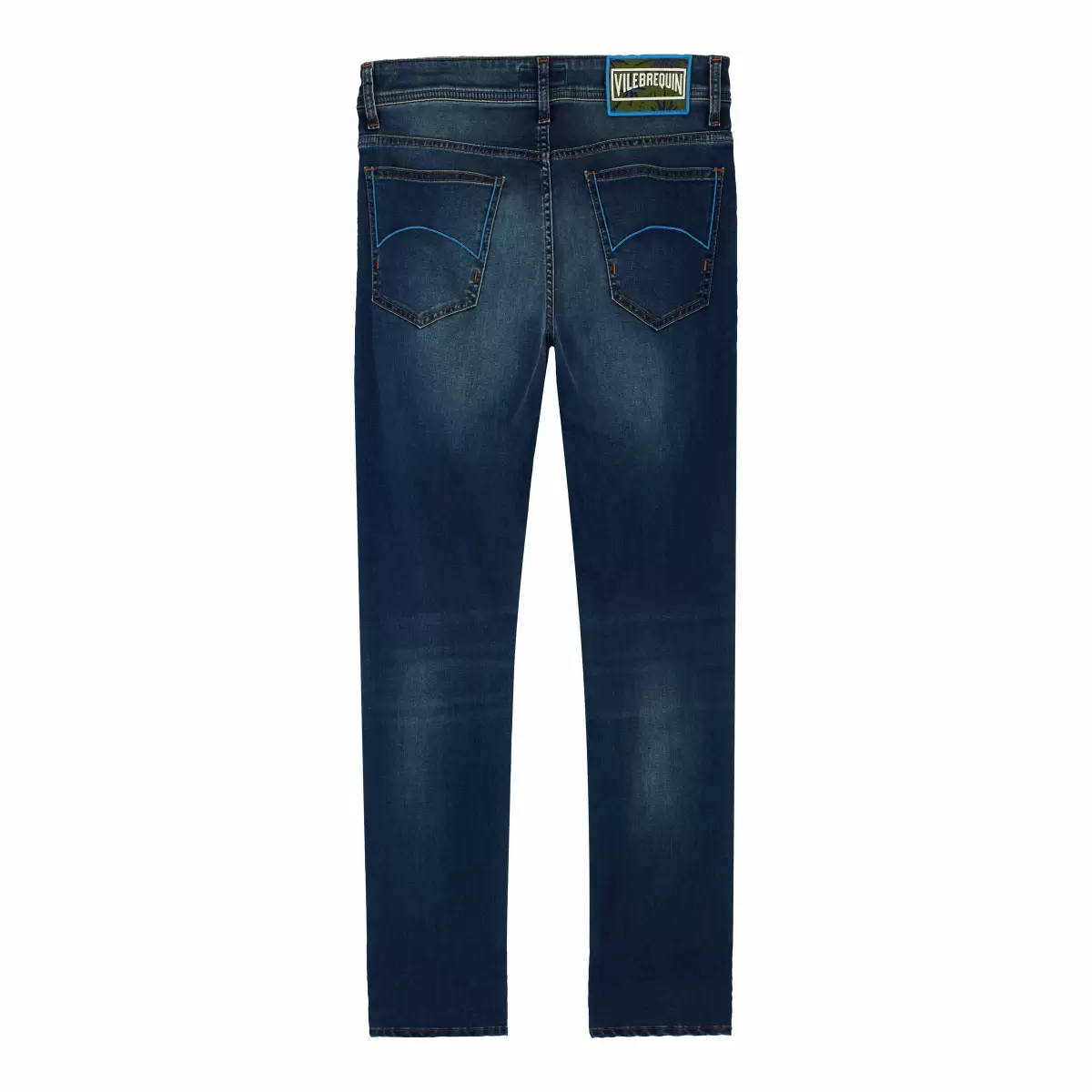 Vilebrequin Vaqueros De Algodón De 5 Bolsillos Sud Para Hombre Med Denim W2 / Azul Precios Estacionales Pantalones Hombre - 4