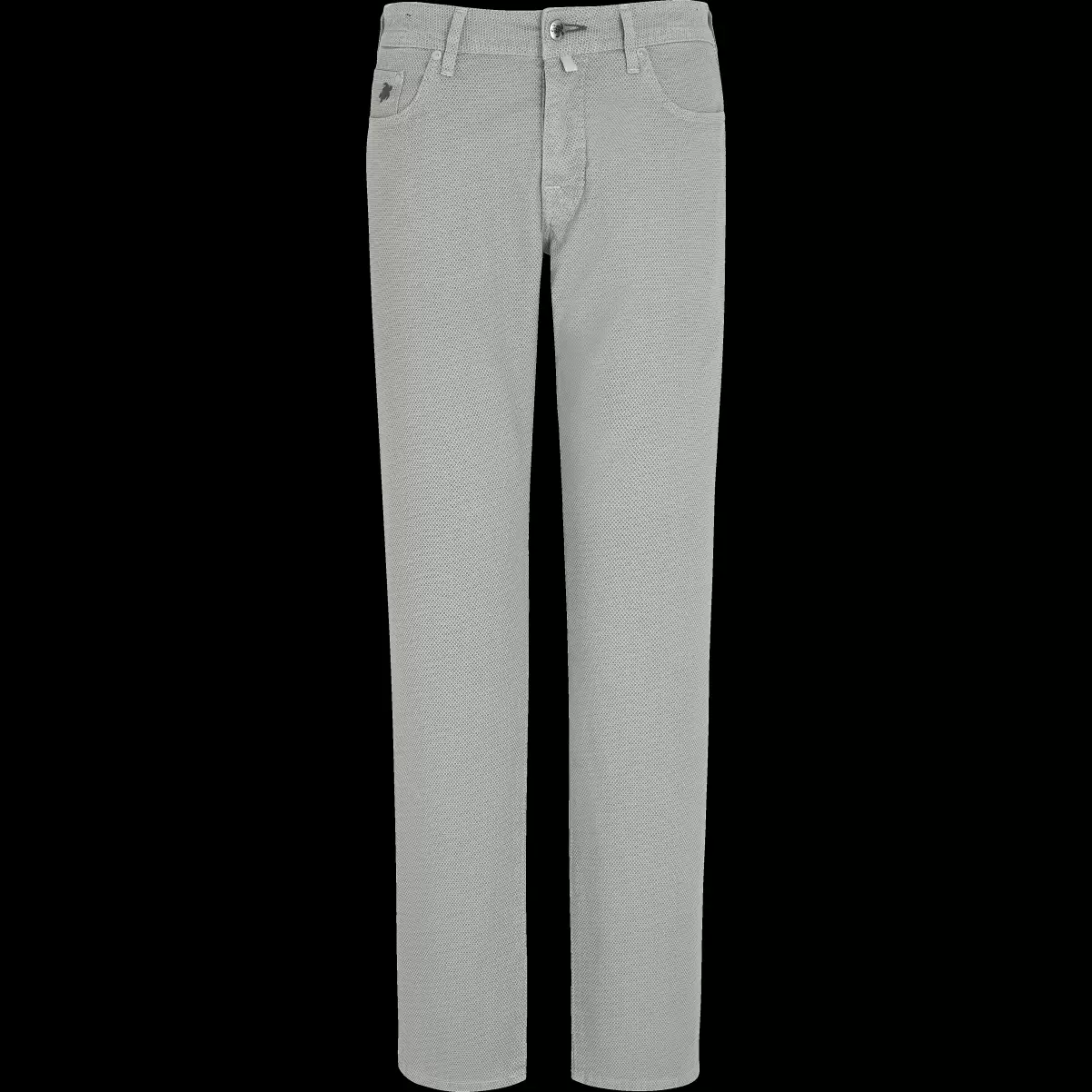 Personalización Caviar / Gris Vilebrequin Pantalones Hombre Pantalón De 5 Bolsillos Con Estampado Micro Dot Para Hombre - 3