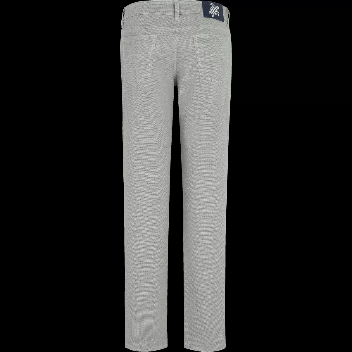 Personalización Caviar / Gris Vilebrequin Pantalones Hombre Pantalón De 5 Bolsillos Con Estampado Micro Dot Para Hombre - 4