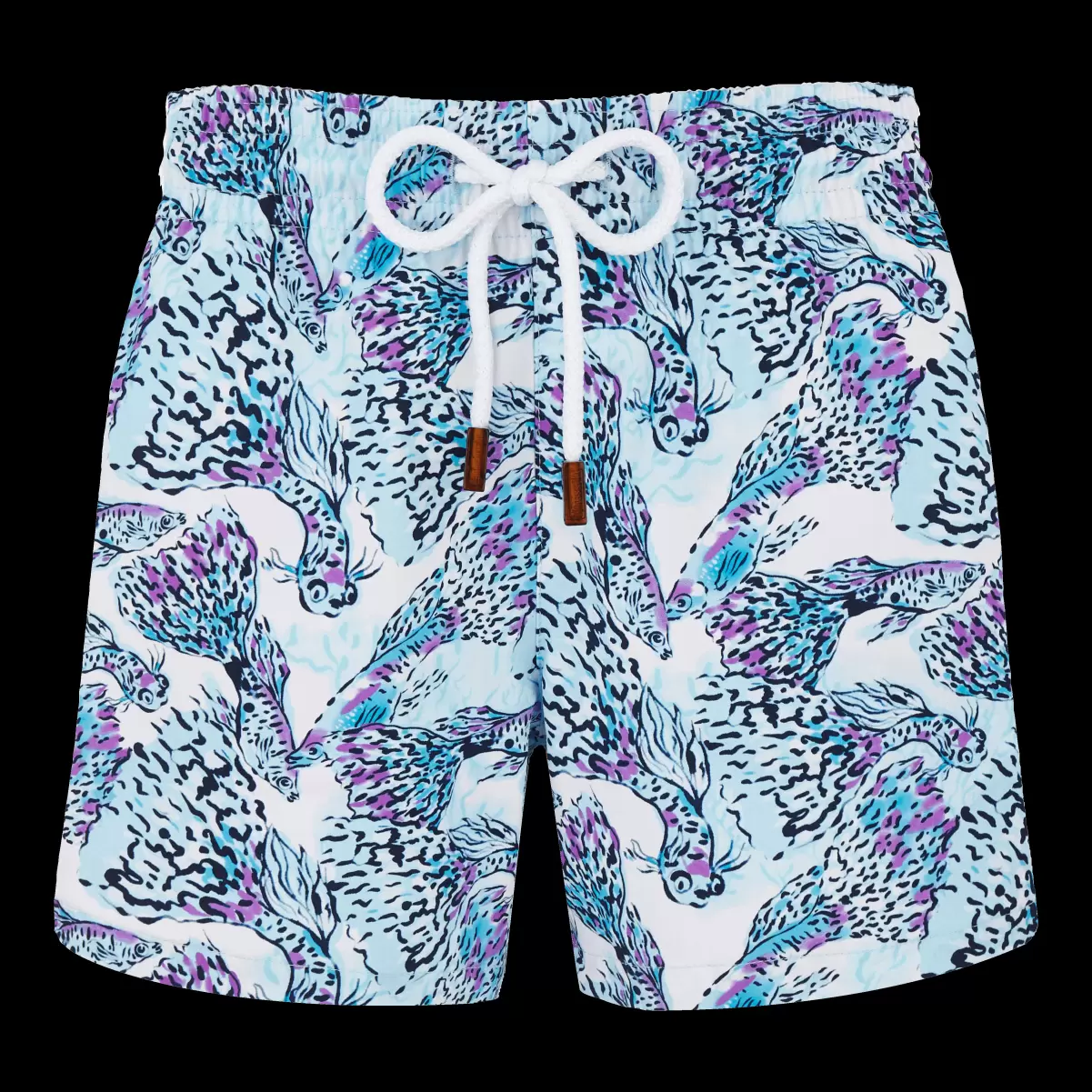 Vilebrequin Pantalones Cortos De Baño Con Estampado Isadora Fish Para Mujer Blanco / Blanco Mujer Oferta Shorties - 3