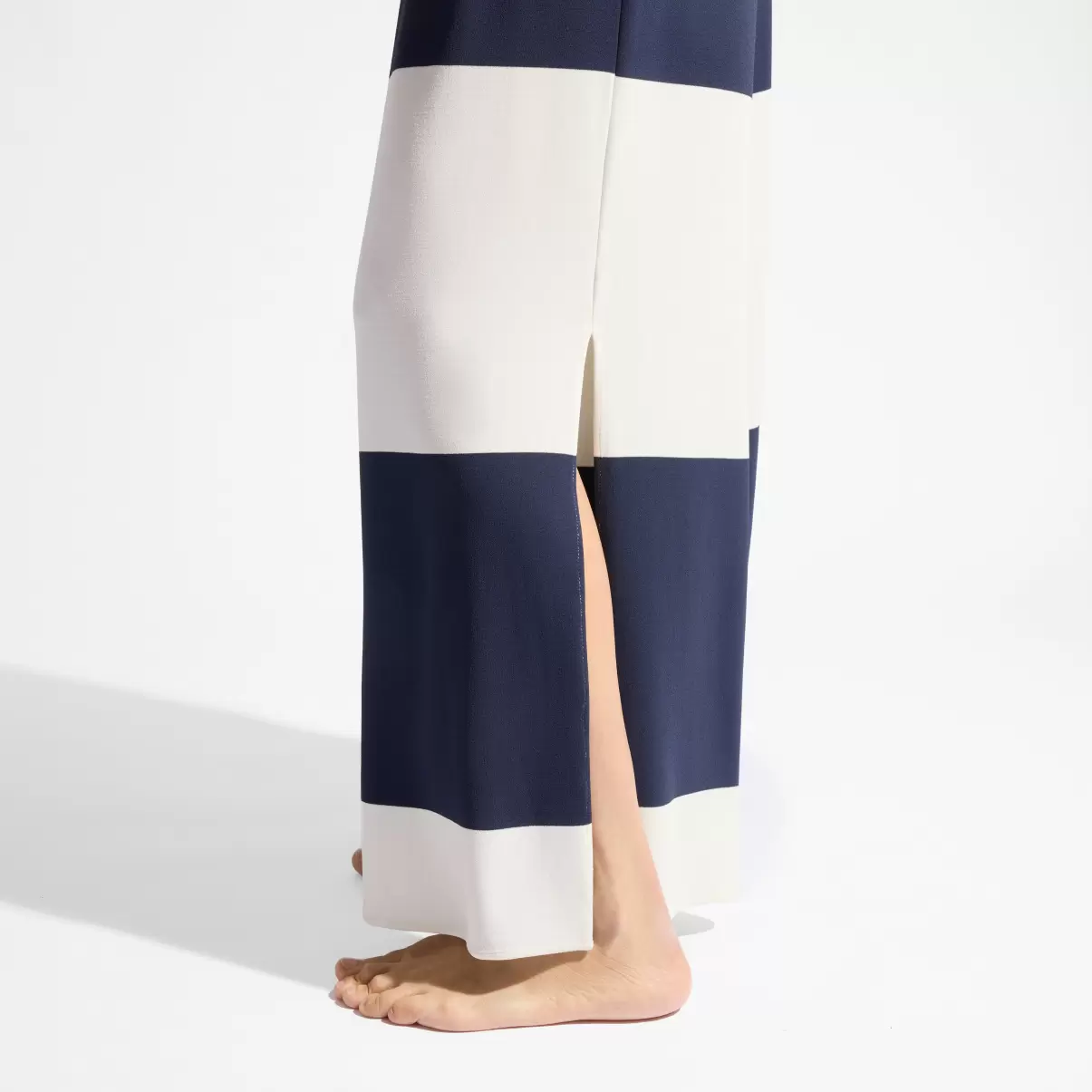 Vilebrequin Women Viscose Jersey Striped Beachjama Bottom Promoción Pantalones Mujer Azul Marino / Azul - 3