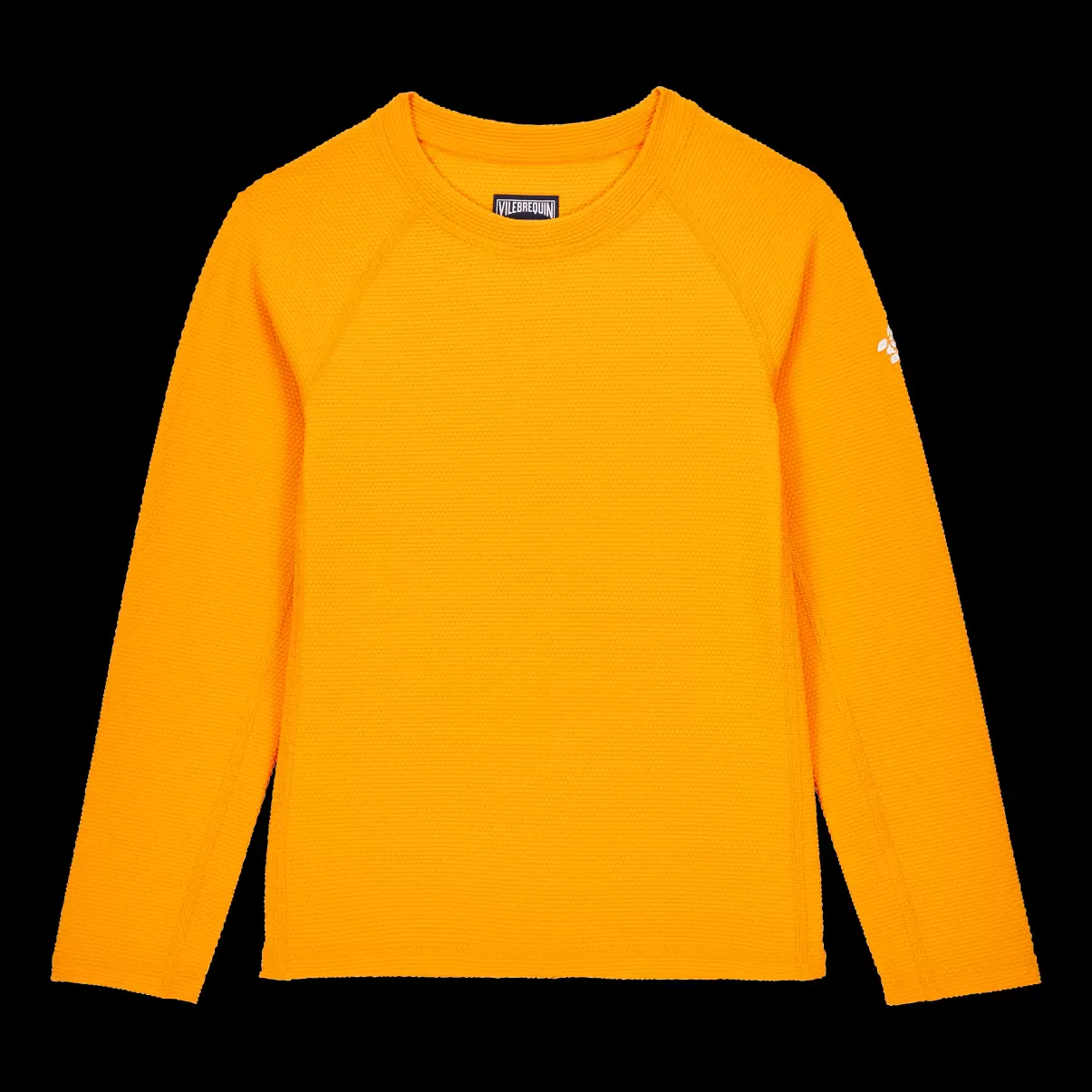 Sunflower / Amarillo Vilebrequin Camiseta De Baño De Color Liso Con Protección Solar Y Textura Para Niños Calidad Niño Rashguards