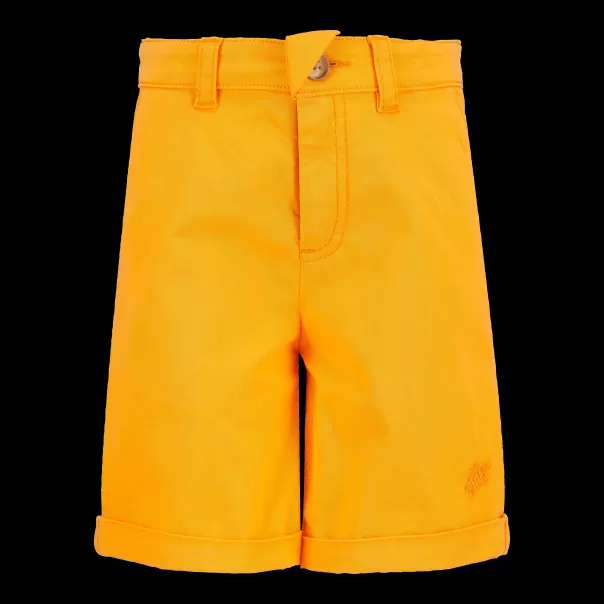 Shorts Zanahoria / Naranja Entrega Rápida Vilebrequin Niño Bermudas De Color Liso Para Niño